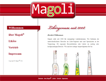 Tablet Screenshot of magoli.de